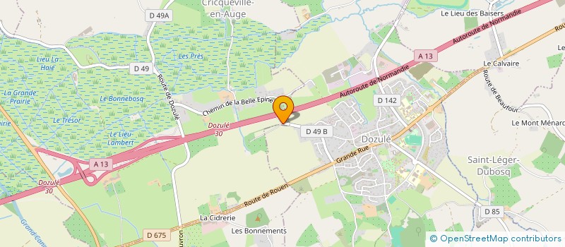 localisation de l'entreprise OUEST ETANCHEITE à ANNEBAULT