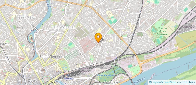 localisation de l'entreprise OUEST ETANCHEITE  NANTES