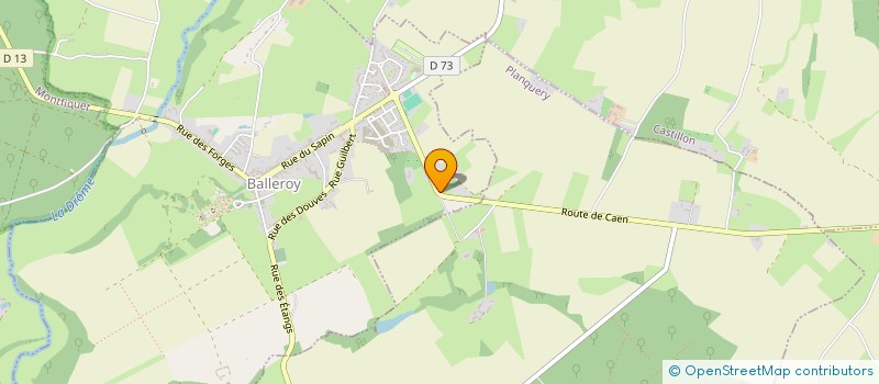 localisation de l'entreprise OUEST FILETS à BALLEROY-SUR-DROME