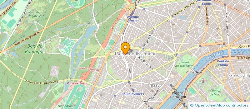 localisation de l'entreprise OUEST FONCIERE  PARIS