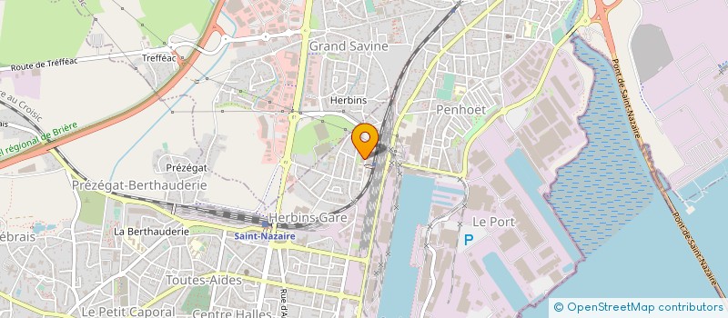 localisation de l'entreprise OUEST HORIZON à SAINT-NAZAIRE