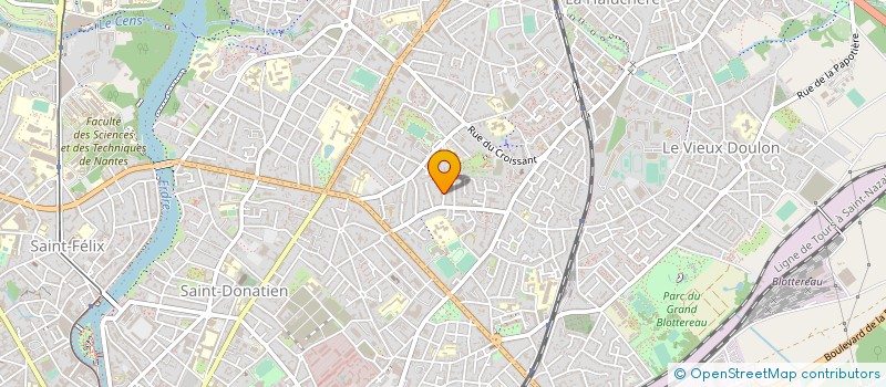localisation de l'entreprise OUEST HUMIDITE à NANTES