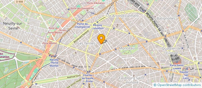 localisation de l'entreprise OUEST-IMMO  PARIS