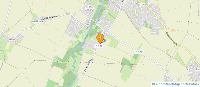 localisation de l'entreprise OUEST IMMO QUALITE VIE  ROSEL