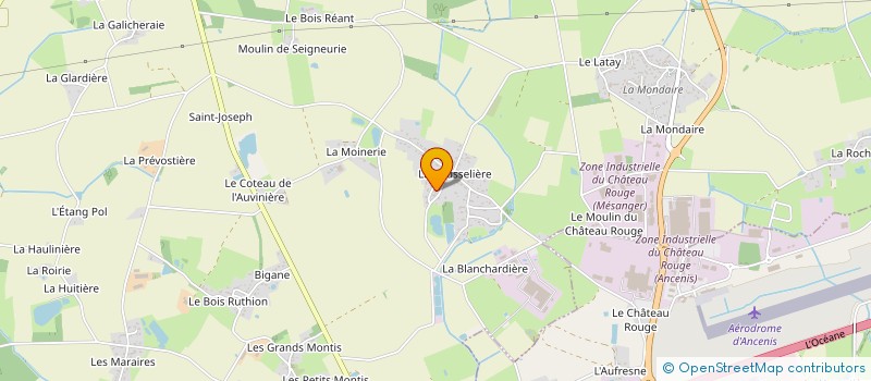 localisation de l'entreprise OUEST IMMOBILIA  MESANGER