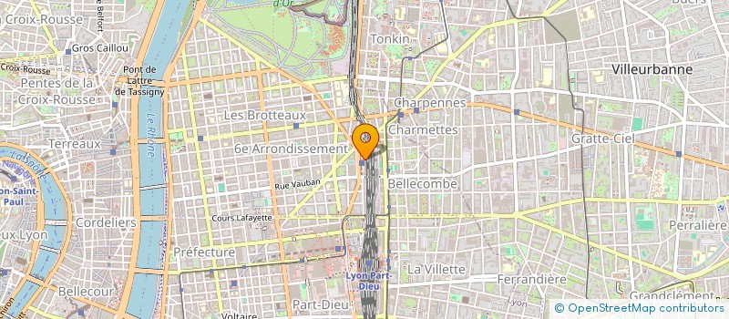 localisation de l'entreprise OUEST IMMOBILIER  LYON