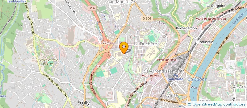 localisation de l'entreprise OUEST IMMOBILIER TRANSACTIONS  ECULLY