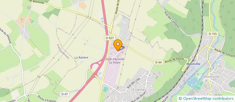 localisation de l'entreprise OUEST INDUSTRIES ET ENGINEERING à ESLETTES