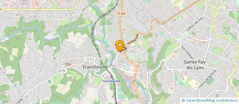 localisation de l'entreprise OUEST INSERTIONS à FRANCHEVILLE