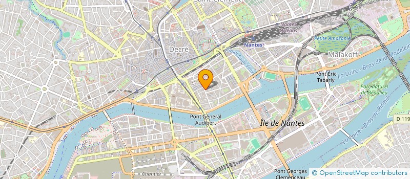 localisation de l'entreprise OUEST INTELLIGENCE ECONOMIQUE STRATETIQUE  NANTES