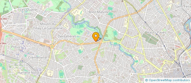 localisation de l'entreprise OUEST INVENTAIRES à NANTES
