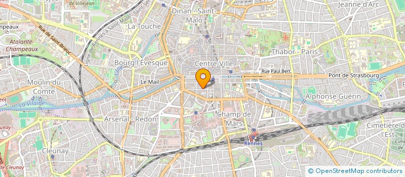 localisation de l'entreprise OUEST INVESTIR à RENNES