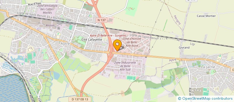 localisation de l'entreprise OUEST INVESTISSEMENT  PERIGNY