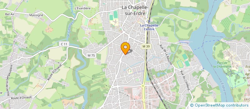 localisation de l'entreprise OUEST ISO CONFORT à LA CHAPELLE-SUR-ERDRE