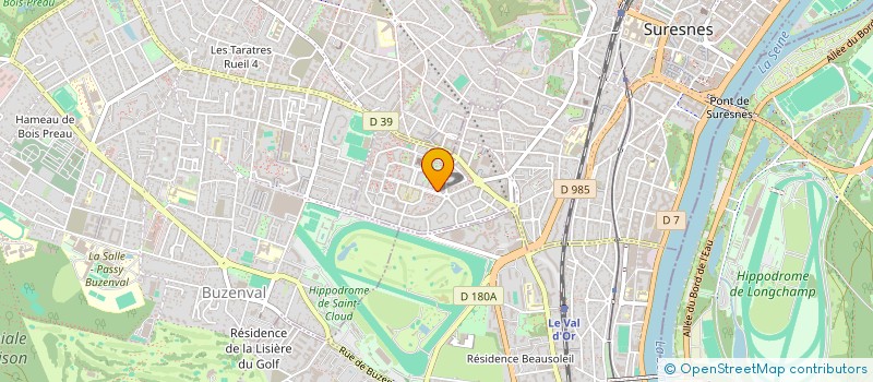 localisation de l'entreprise OUEST LABEL PRODUCTION-OLP à SURESNES