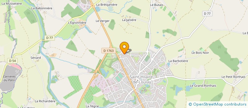 localisation de l'entreprise OUEST MAINTENANCE ENERGIES à MONTAIGU-VENDEE