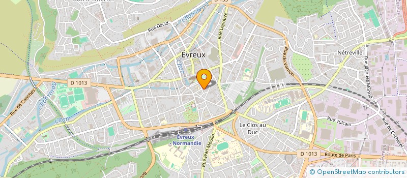 localisation de l'entreprise OUEST MARECHALERIE  EVREUX