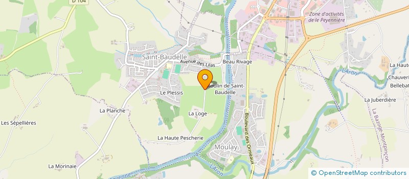 localisation de l'entreprise OUEST MAT'S EQUIP à MAYENNE