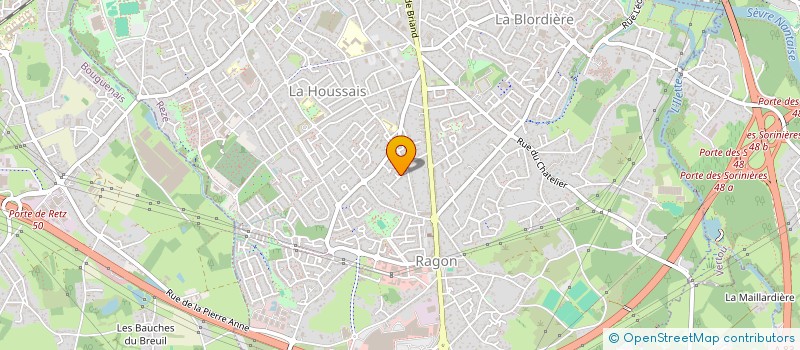 localisation de l'entreprise OUEST MUSIC DEVELOPPEMENT à REZE