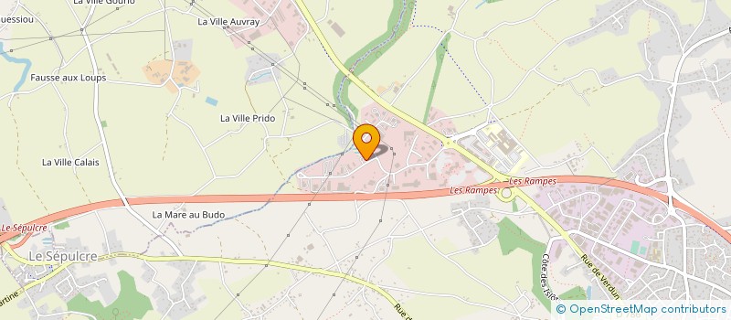 localisation de l'entreprise OUEST NETTOYAGE SERVICES à PLERIN