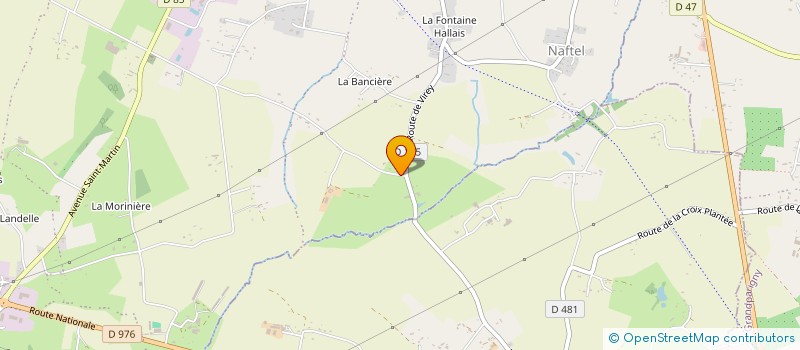 localisation de l'entreprise OUEST NORMANDIE DRONE  ISIGNY-LE-BUAT