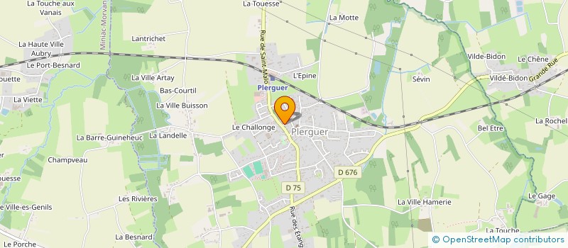 localisation de l'entreprise OUEST PACKAGING SERVICE à PLERGUER