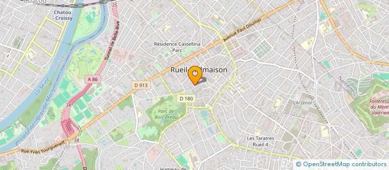 localisation de l'entreprise OUEST PARISIEN REAL ESTATE à RUEIL-MALMAISON