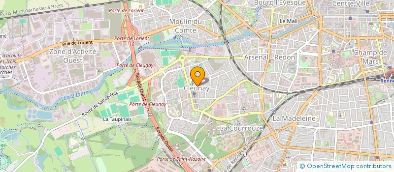 localisation de l'entreprise OUEST PROTECTION  RENNES