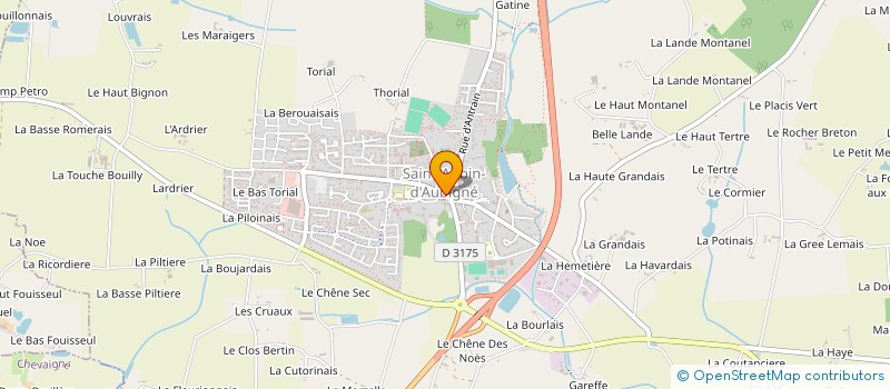 localisation de l'entreprise OUEST PURIFICATION  SAINT-AUBIN-D'AUBIGNE