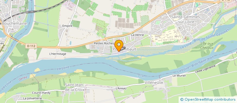 localisation de l'entreprise OUEST-RACK à SAINTE-GEMMES-SUR-LOIRE