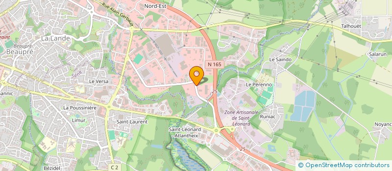 localisation de l'entreprise OUEST RECEPTIONS à VANNES
