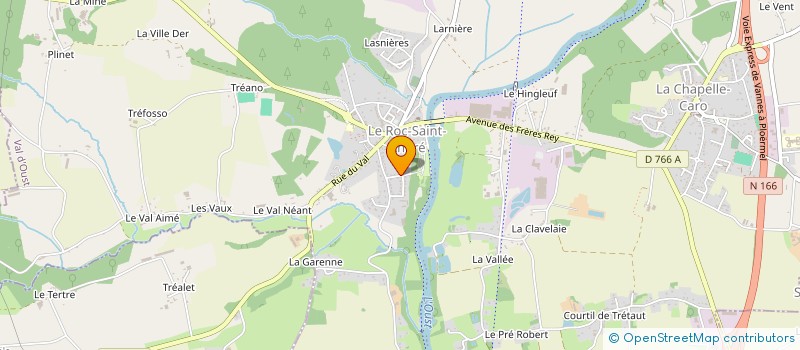 localisation de l'entreprise OUEST RECYCLAGE à SERENT