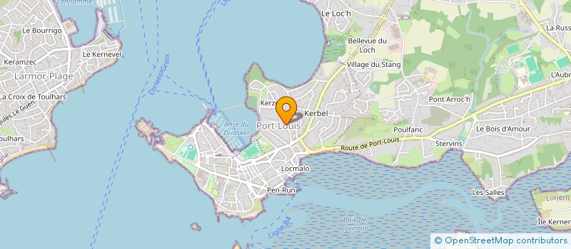 localisation de l'entreprise OUEST RENOVATION  PORT-LOUIS