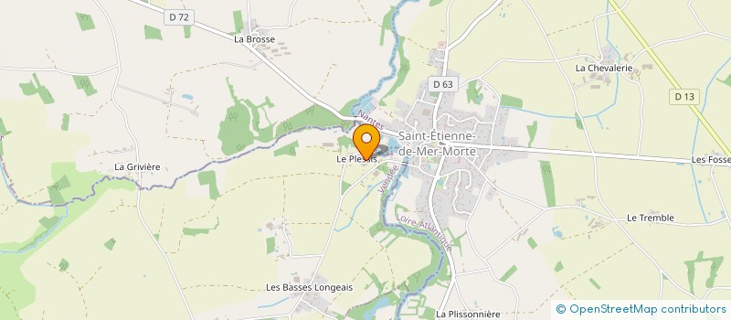 localisation de l'entreprise OUEST ROTIN à LA GARNACHE