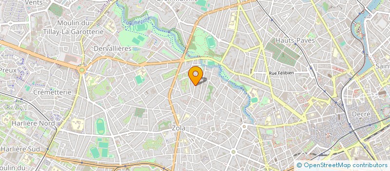 localisation de l'entreprise OUEST ROUTES TRAVAUX PUBLICS  NANTES