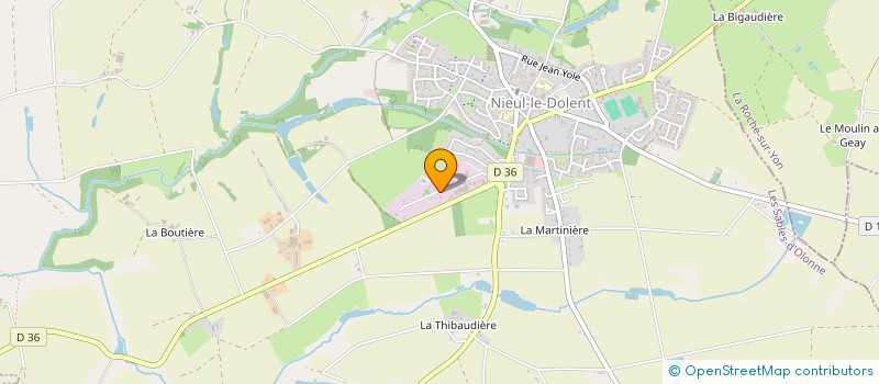 localisation de l'entreprise OUEST SALAISONS à NIEUL-LE-DOLENT