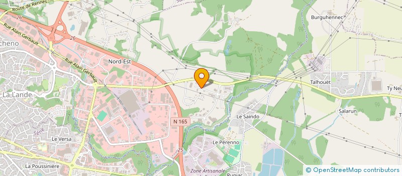 localisation de l'entreprise OUEST SAVEURS à VANNES