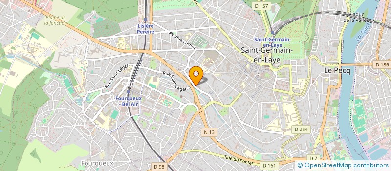 localisation de l'entreprise OUEST SECURITE SERVICE à SAINT-GERMAIN-EN-LAYE