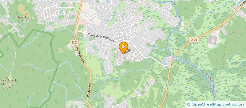 localisation de l'entreprise OUEST SERVICES VRD à MATOURY