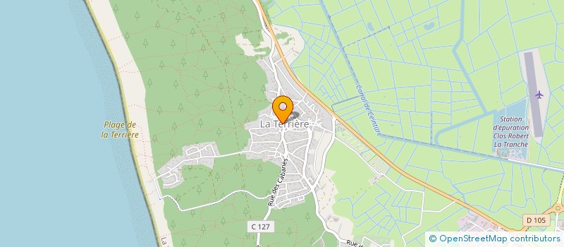 localisation de l'entreprise OUEST SIDE PAYSAGE  LA TRANCHE-SUR-MER