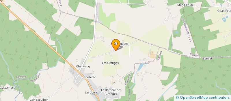 localisation de l'entreprise OUEST SOLUTIONS à PLUVIGNER