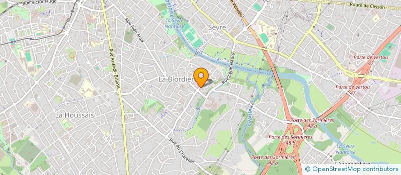 localisation de l'entreprise OUESTCAR 44 à REZE