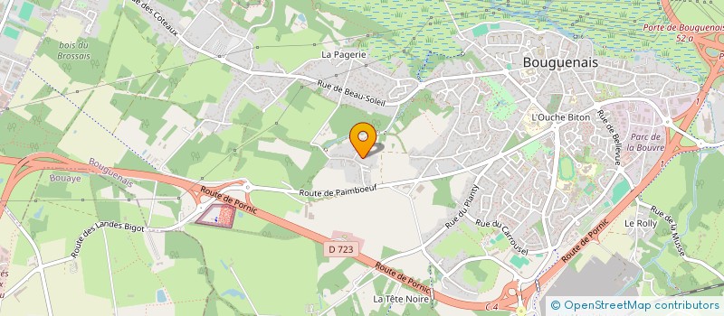 localisation de l'entreprise OUESTINDIES à BOUGUENAIS