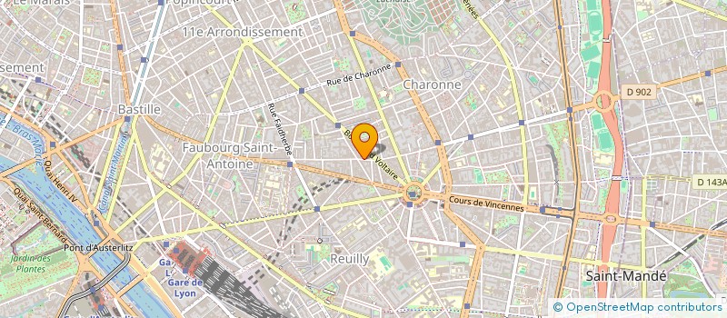 localisation de l'entreprise OUGHLISSI-BOURZANI-ABDELLI à PARIS