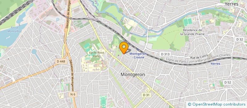 localisation de l'entreprise OUHLALA à MONTGERON