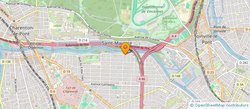 localisation de l'entreprise OUHM SA CORP  MAISONS-ALFORT