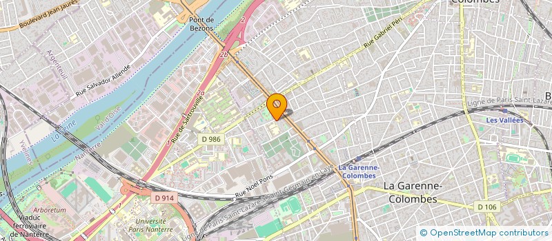 localisation de l'entreprise OUHRAICH CONSULTING à COLOMBES