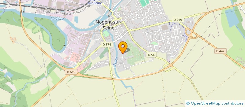 localisation de l'entreprise OUI  NOGENT-SUR-SEINE