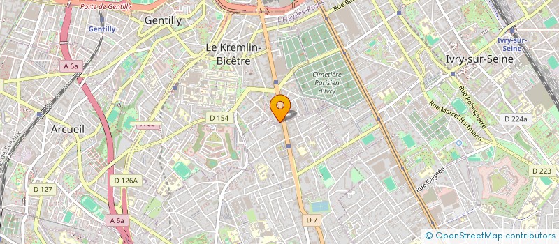 localisation de l'entreprise OUI ARE IN PARIS à LE KREMLIN-BICETRE