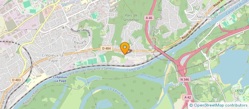 localisation de l'entreprise OUI ART  RILLIEUX-LA-PAPE